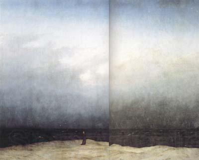 Caspar David Friedrich Monk by the Sea (mk10) Spain oil painting art